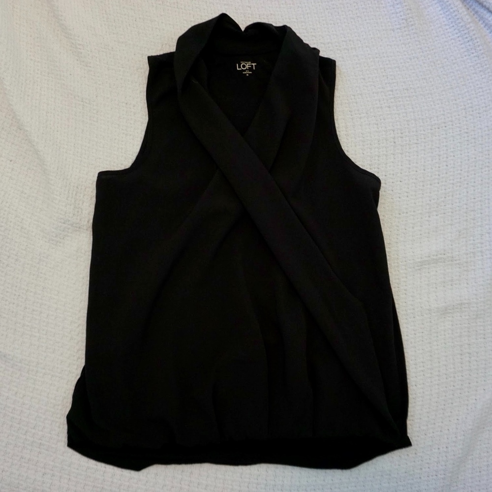 Loft Black Tank-Top